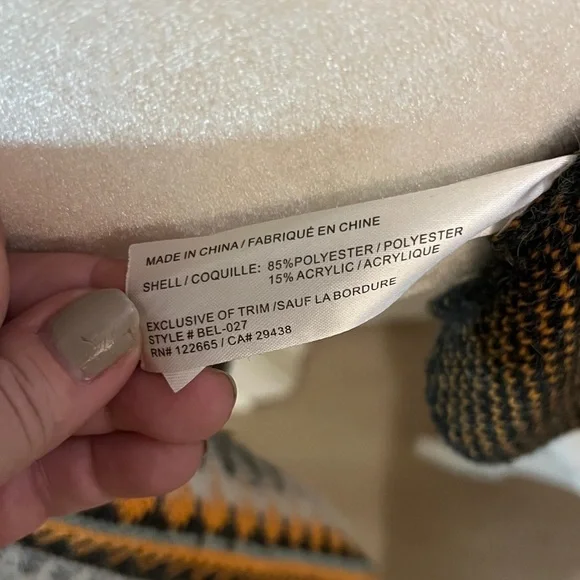 Anama - purchased at Sundance Catalog. Aztec print. Boho. EUC! Size XS. - Picture 6 of 9